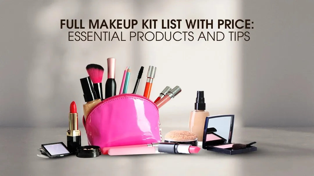 full makeup kit list with price