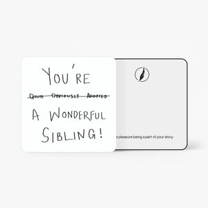 Gift Cards — For Brother - Sibling