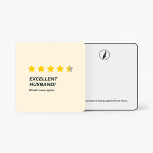 Gift Cards — For Husband - Excellent